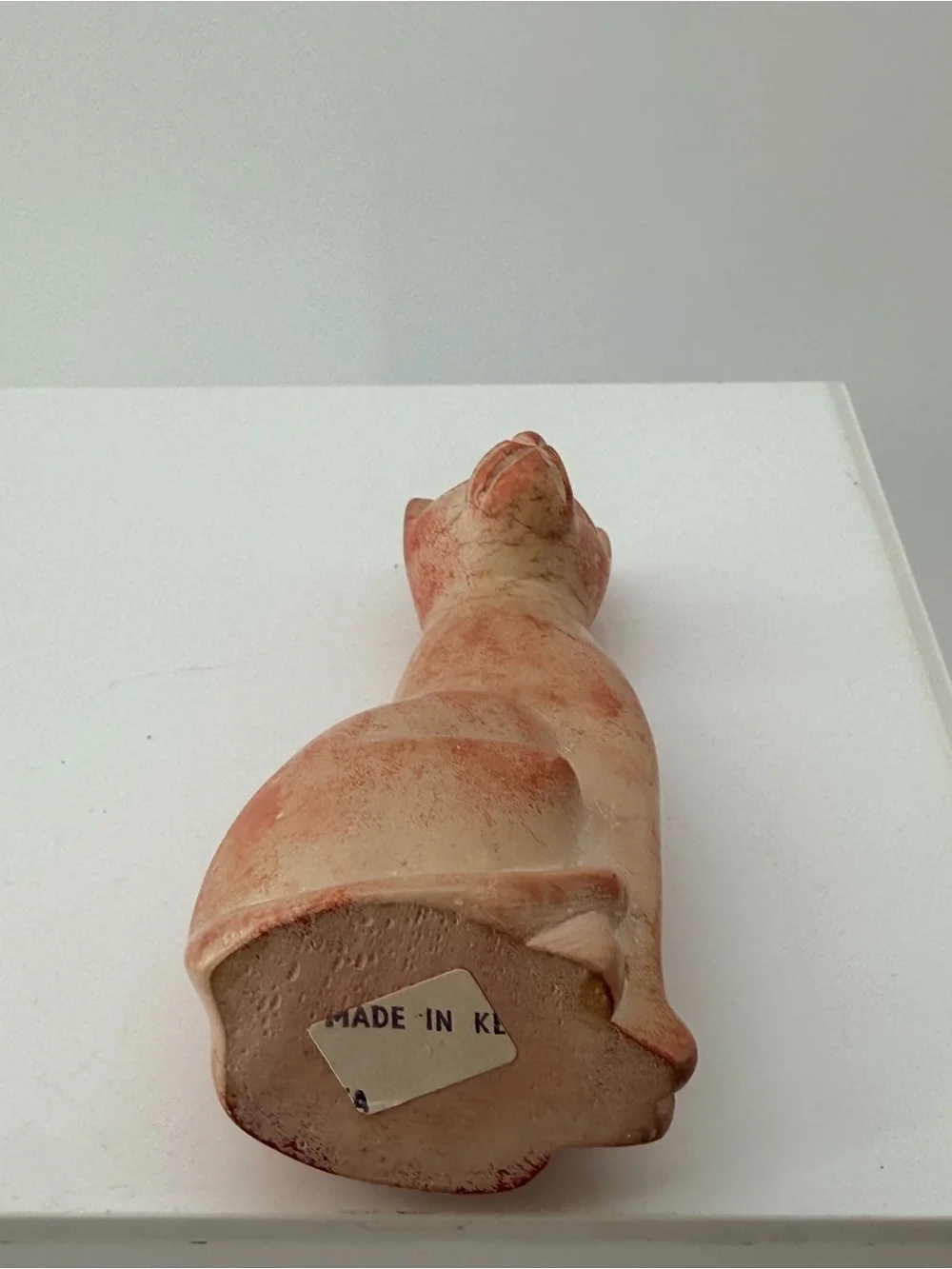 Pink Stone Cat Toy & Decorative Figurine - Unbranded